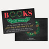 Christmas Baby Shower Book Request Card Printable Template