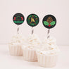 Christmas Baby Shower Cupcake Toppers Printable Template