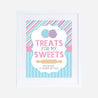 Treats for my Sweets Decorate a Cookie or Two Sign Template