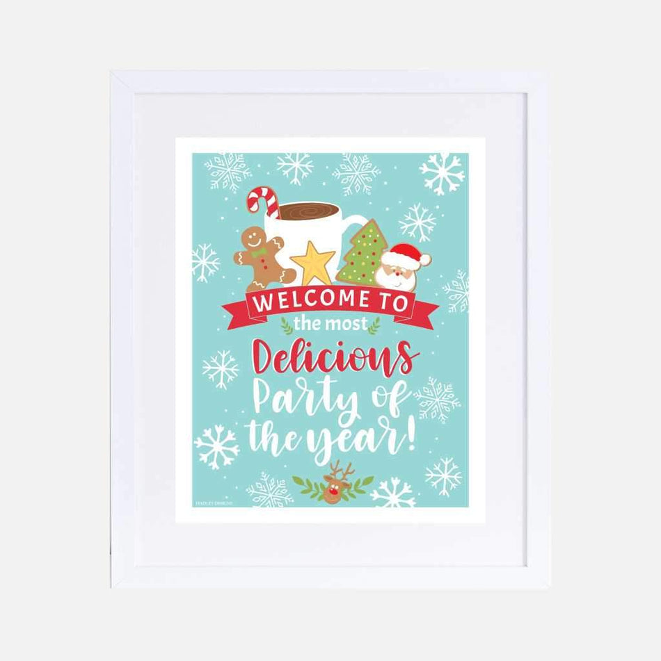 Christmas Cookie Exchange Fill In Sign Printable Template