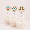 Cowboy Baby Shower Cupcake Toppers Printable Template