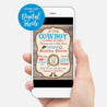 Cowboy Can Be Used As A Digital Invite Evite