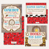 Cowboy Baby Shower Invitation Suite Printable Template