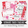 Valentine's Day Party Complete Package Printable Templates