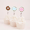 Donut Diner Baby Shower Cupcake Toppers Printable Template