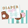 Donut Diner Baby Shower Diaper Raffle Printable Template