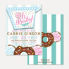 Donut Diner Baby Shower Invitation Printable Template