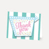 Donut Diner Baby Shower Thank You Card Printable Template