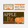 Fall Party Accessories and Decor Printable Template