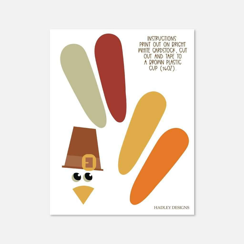 Fall Party Game Activity Printable Template