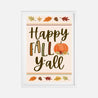 Fall Party Sign Printable Template