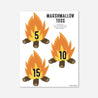 Marshmallow Toss Game Printable