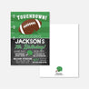 Touchdown Birthday Invite Invitation