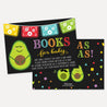 Fiesta Baby Shower Book Request Card Printable Template