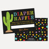 Fiesta Baby Shower Diaper Raffle Printable Template