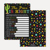 Fiesta Baby Shower Games Set Printable Template