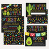 Fiesta Baby Shower Invitation Suite Printable Template
