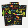 Fiesta Baby Shower Sign Bundle Printable Template