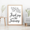 Find Joy In The Journey Wall Art Inspirational Home Decor Sign Printable Template