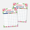 Floral Homework Chart Template Printable