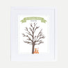 Fox Baby Shower Guest Book Sign Printable Template