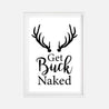 Get Buck Naked 2 Wall Art Bathroom Home Decor Sign Printable Template