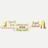 Giraffe Baby Shower Food Tent Cards Printable Template
