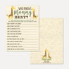 Giraffe Baby Shower Who Knows Mommy Best Game Printable Template