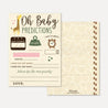 Giraffe Baby Shower Predictions Printable Template
