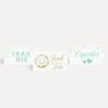 Blue Donut Baby Shower Food Tent Cards Printable Template
