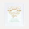 Blue Donut Baby Shower Mimosa Sign Printable Template