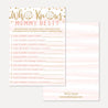 Pink Donut Baby Shower Who Knows Mommy Best Game Printable Template