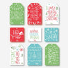 Holiday Gift Tags Printable Template
