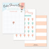 Hot Air Balloon Baby Shower Games Set Printable Template