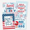 Independence Day Sign Set Printables
