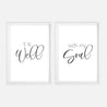 It Is Well With My Soul Wall Art Christian Home Decor Sign Printable Template