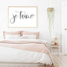 je t'aime Wall Art Master Bedroom Decor Sign Printable Template