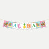 Luau Tiki Aloha Banner Garland Printable