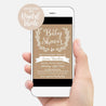 Kraft White Can Be Used As A Digital Invite Evite