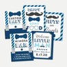 Little Man Baby Shower Sign Bundle Printable Template