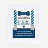 Little Man Baby Shower Mimosa Sign Printable Template
