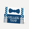 Little Man Baby Shower Thank You Card Printable Template