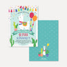 Llama Kids Party Invitation Printable Template