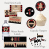 Adventure 1st Tree Woods Decorations Food Water Drink Labels