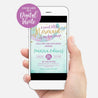 Mermaid Ocean  Can Be Used As A Digital Invite Evite