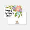 Sweet Floral Cute Mothers Day Card For Mom Grandma Wife