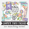 Mothers Day Complete Party Kit Package Printables