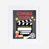 Movie Party Coming Soon Sign Printable Template