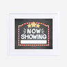 Movie Party Now Showing Sign Printable Template