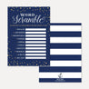 Nautical Baby Shower Games Set Printable Template